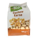 dmBio Cashewkerne (150 g, Packung)