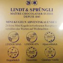 Lindt Adventskalender Mini-Tisch-Kalender Weihnachts-Zauber Doppelpack (2x115g)