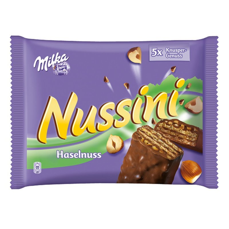 Milka Riegel Nussini (14 Packungen mit 5 Riegelx37g)