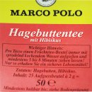 Marco Polo Hagebutten Tee mit Hibiskus (25 Beutel), 1er Pack