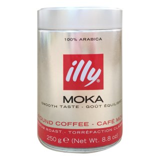 Illy Kaffee Moka (250g, Dose), 1er Pack