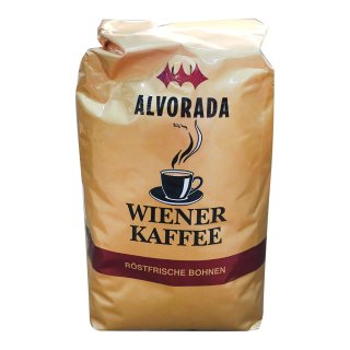 Alvorada Winner Kaffee,röstfrische Bohne,( 1kg, Beutel) , 1er Pack