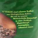 Overde Bio Kaffee, ganze Bohnen (500g, Beutel), 1er Pack