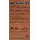 Hansewappen Instant Kaffee Extra (200g, Glas)