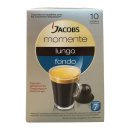 Jacobs Kaffeekapseln momente Lungo fondo (10 St, Packung)