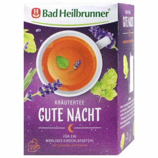 Bad Heilbrunner Kräuter Gute Nacht (20 Beutel)