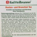 Bad Heilbrunner Husten Und Bronchial Tee (8 Filterbeutel. Packung)