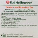 Bad Heilbrunner Husten Und Bronchial Tee (8 Filterbeutel. Packung)
