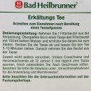 Bad Heilbrunner Erkältungstee (8 Filterbeutel. Packung)