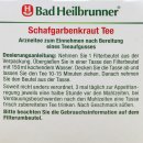 Bad Heilbrunner Schafgarbenkraut Tee (15 Beutel, Packung)