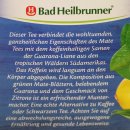 Bad Heilbrunner Mate Tee Guarana (15 Beutel, Packung)