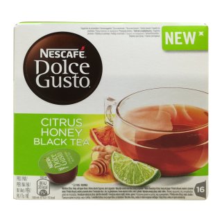 Nescafé Dolce Gusto Citrus Honey Black Tea (16 Kapseln, Packung)