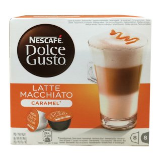 Nescafé Dolce Gusto Latte Macchiato Caramel (16 Kapseln)