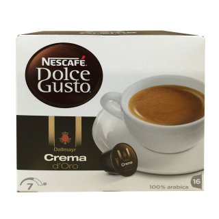 Nescafé Dolce Gusto Dallmayr Crema d´Oro  (16 Kapseln)