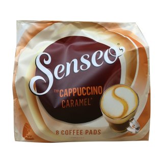Senseo Kaffeepad Cappuccino Caramel (8 Pads, Beutel)