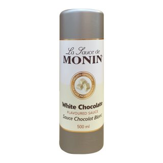 Monin White Chocolate sauce (500ml, Flasche)