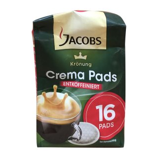 Jacobs Kaffee Krönung Crema Pads (16 Pads, Beutel)