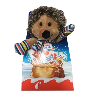 Ferrero Kinder Maxi Mix mit Plüschtier Arne Igel (133g)