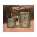 Michalsky Berlin II Women Geschenkset (women Eau de Parfum 50 ml, Miniflakon Eau de Parfum 10ml, Duschgel 150ml)