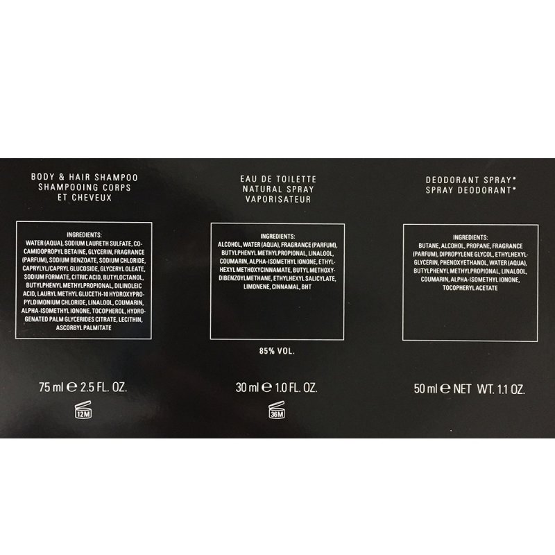 Otto Kern Signature Man Geschenkset – Duft-Set Für Ihn | Eau De Toilette + Duschgel + Deo