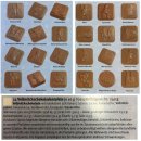 Adventskalender in Kölner Dom Format Motiv: Weihnachtsbäckerei (240g Vollmilch,extragroß)