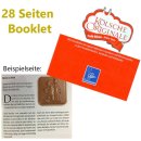 Adventskalender in Kölner Dom Format Motiv: Weihnachtsbäckerei (240g Vollmilch,extragroß)