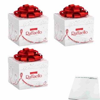 Ferrero Raffaello Geschenkbox 3er Set (3x300g) + usy Block