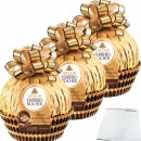 Ferrero MEGA Grand Rocher XXXXL Schatzkugel mit 4 Rocher 3er Pack (3x240g) + usy Block