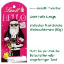 Lindt Hello Nice to sweet you Weihnachtsmänner...