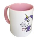 Einhorn Tasse Einhornliebe rosa (325ml)