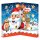 Ferrero Kinder Mix Tisch-Adventskalender Motiv: Weihnachtsmann (127g)