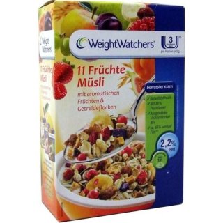 WeightWatchers 11 Früchte Müsli, 360g