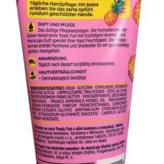 Balea Schaumseife Tropic Green, 250 Ml – Mild Mit Mandelöl, Vegan