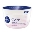 NIVEA Pflegecreme Care Sensitive, 200 ml Dose (1er Pack)