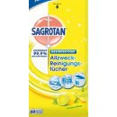 Sagrotan Allzwecktücher Lemon, 60 St (1er Pack)
