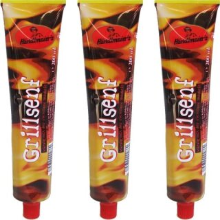 Händlmaiers Grillsenf "würzig mit der richtigen Schärfe" 3x 200 ml (Grill-Senf, BBQ)