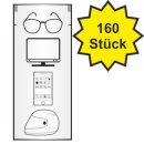 Brillenputztuch der Marke usy (160 feuchte...