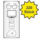 Brillenputztuch der Marke usy  (220 feuchte...