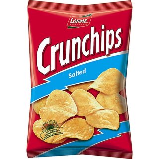 Lorenz Crunchips Salted (8x 175g Tüten)