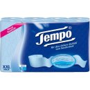 Tempo Toilettenpapier "für das sichere Gefühl von Sauberkeit" 3-lagig, blau 24 Rollen á 150 Blatt