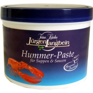 Jürgen Langbein Suppenpaste Hummer (500g Becher)
