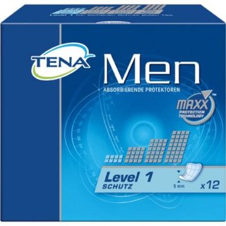 Tena Men Slipeinlagen Level 1, für leichte Blasenschwäche (12 Stück)