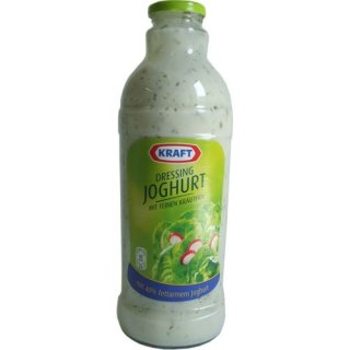 Kraft Joghurt Dressing mit Kräuter (1l Glasflasche)