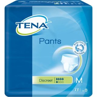 Tena Pants Discreet Größe M, für 75-100cm Umfang (8 Stück)