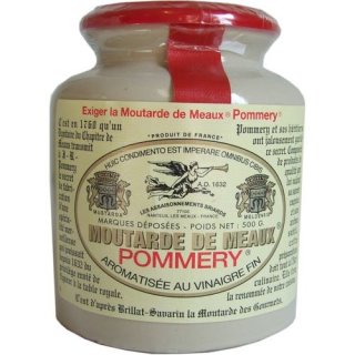 Pommery Senf körnig im Steinguttopf 500g