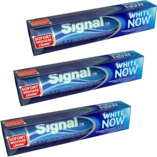Signal Zahncreme White Now (3x75 ml Tube)
