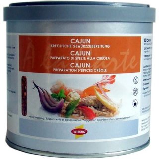 Wiberg Cajun Kreolische Gewürzzubereitung 280g Becher