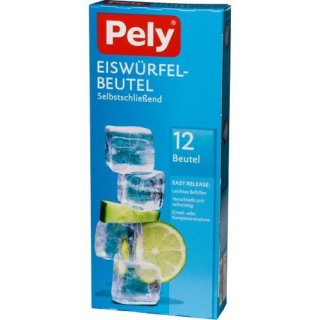 Pely Fresh Eiswürfelbeutel selbstschließend (12 Beutel)