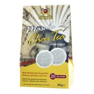 Teepads Lawrence Tea "Masala Chai Tea", 20 Pads