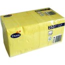 DUNI Serviette Zelltuch 3-lag. gelb 24x24cm 250 Stk (210300)